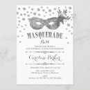 Search for white masquerade ball invitations Mask