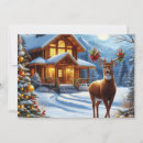 Search for snowy mountains christmas cards Rustic