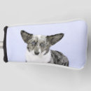 Search for corgi golf head covers Dog
