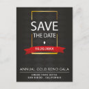 Search for formal gala invitations Black and gold
