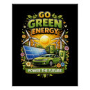 Search for renewable power posters Green