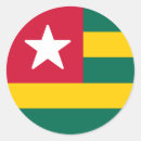 Search for togo stickers Flag of togo