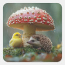 Search for hedgehog mushroom stickers Cute