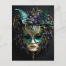 Search for masquerade masks postcards Sweet sixteen