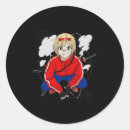 Search for urban style stickers Anime