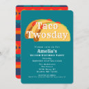 Search for taco tuesday birthday invitations Mexican