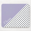 Search for dotted black mousepads For her