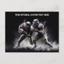 Search for football postcards Illustration