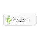 Search for logos return address labels Green