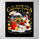 Search for christmas train posters Santa