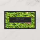 Search for garden design business cards Foliage