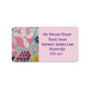 Search for butterfly design return address labels Summer