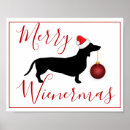 Search for christmas dachshund posters Dogs
