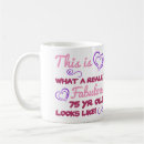 Search for 75th birthday coffee mugs Fabulous