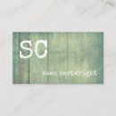 Search for typewriter font business cards Rustic