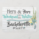 Search for boat hens party invitations Bachelorette