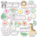 Search for be kind to animals stickers For kids