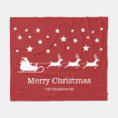 Search for christmas santa sleigh blankets Festive