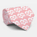 Search for pink heart ties Romance