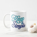 Search for keep it simple mugs Typography