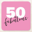 Search for happy 50th birthday coasters 50 year old