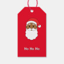Search for black santa claus gift tags Whimsical