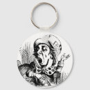 Search for tea key rings Mad hatter