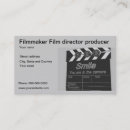 Search for filmmaker business cards Production
