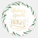 Search for gold wreath stickers Red