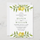 Search for lemon engagement party invitations Country