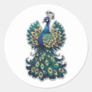 Search for peacock design stickers Elegant