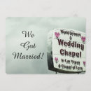 Search for las vegas elopement invitations Eloped