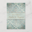 Search for green damask wedding invitations Chic