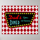Search for retro diner posters Vintage