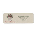 Search for seasons return address labels Floral