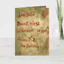 Search for seasons eatings cards Zombie