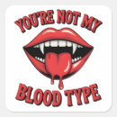 Search for blood type stickers Vampire