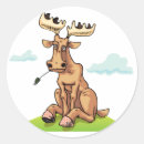 Search for moose cartoon stickers Animal