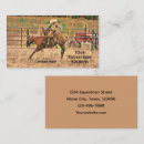 Search for rodeo cowboy business cards Horse