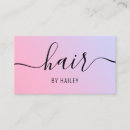 Search for gradient business cards Purple