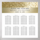Search for 8 table wedding seating charts Gold