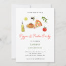 Search for pasta party invitations Pizza