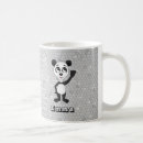 Search for cartoon black bear mugs Panda