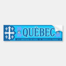 Search for quebec bumper stickers French