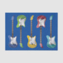 Search for guitar tissue paper Red