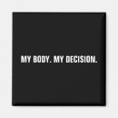Search for aborted magnets My body my choice