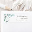 Search for botanical print return address labels Watercolor flowers