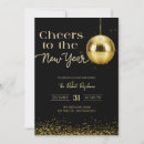 Search for disco new years party invitations Elegant