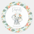 Search for elephants stickers For kids
