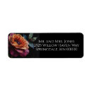Search for moody floral return address labels Flower